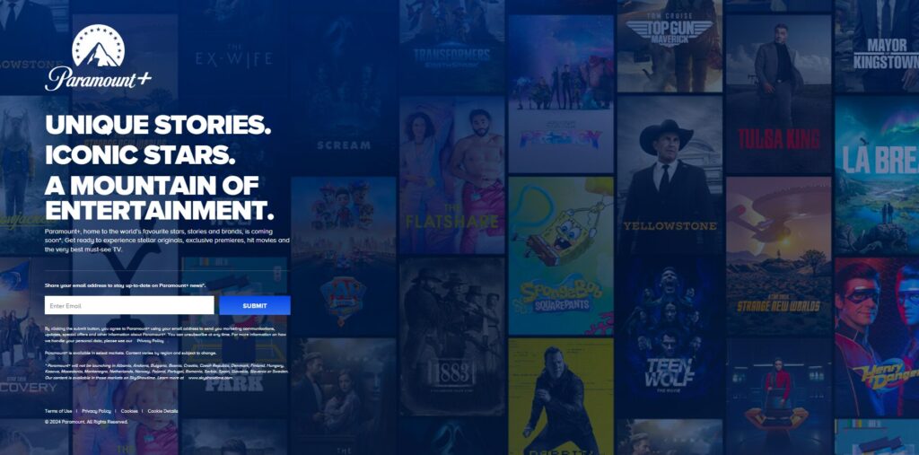 Paramount plus login