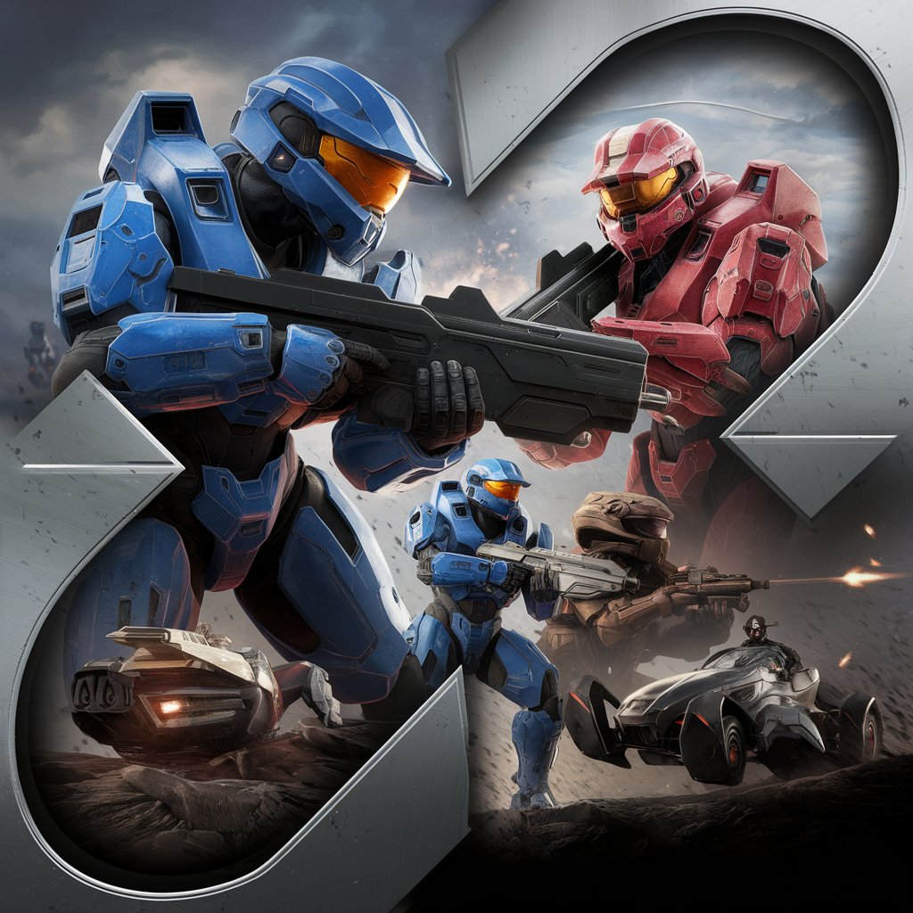 Halo (2003) game icons banners